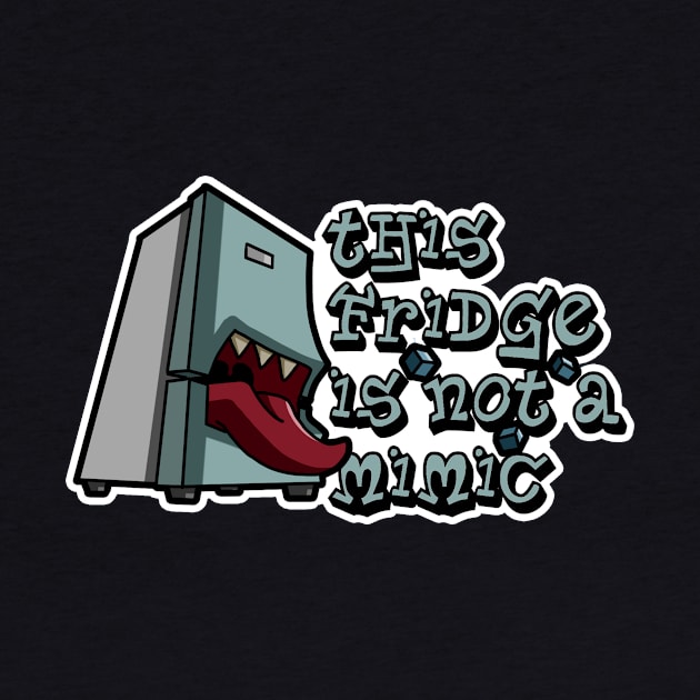 This fridge is not a mimic by LupaShiva